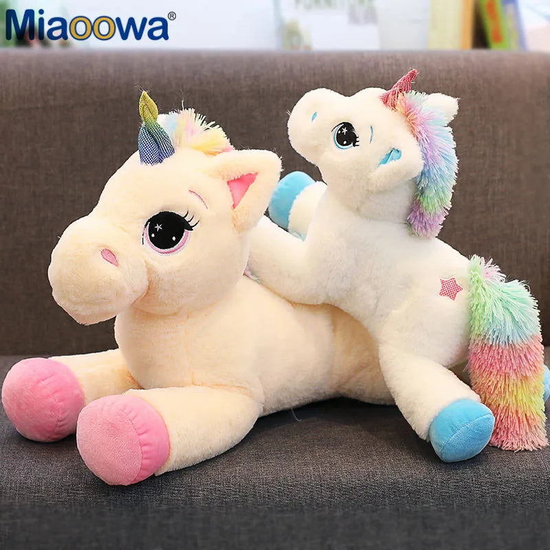 Cuddly Rainbow Unicorn Plush Toy