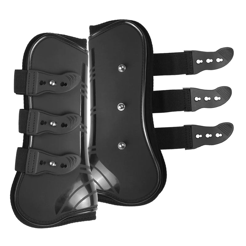 Protège-jambes équin ajustables avec protection du paturon