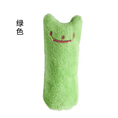 Catnip-Infused Interactive Plush Cat Toy for Chewing and Play