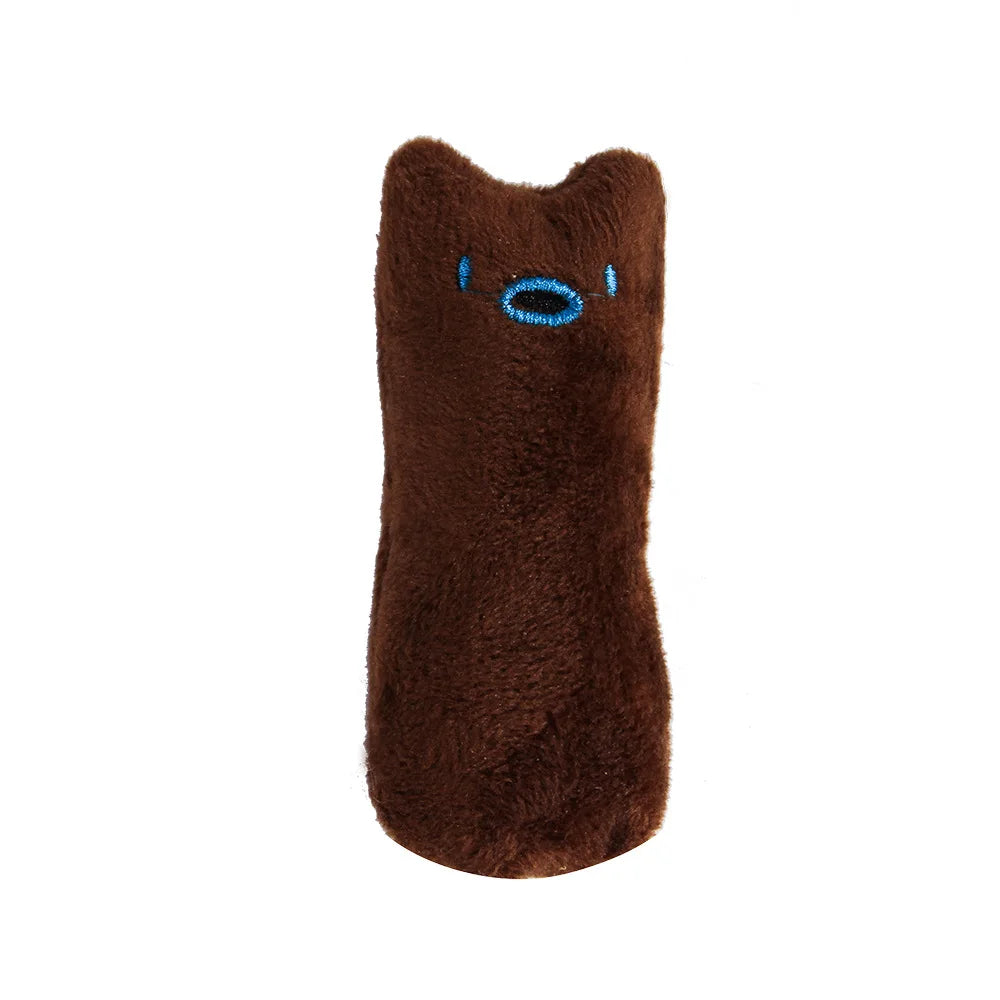 Catnip-Infused Interactive Plush Cat Toy for Chewing and Play