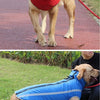 Waterproof Large Dog Coat with Padded Fleece Reflective Jacket