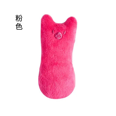 Catnip-Infused Interactive Plush Cat Toy for Chewing and Play