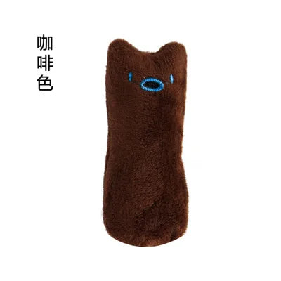 Catnip-Infused Interactive Plush Cat Toy for Chewing and Play