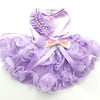 Vestido Tutú de Princesa para Mascota con Lazo Decorativo