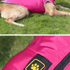 Waterproof Large Dog Coat with Padded Fleece Reflective Jacket