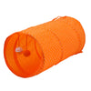 Foldable Cat Tunnel Toy with Ball