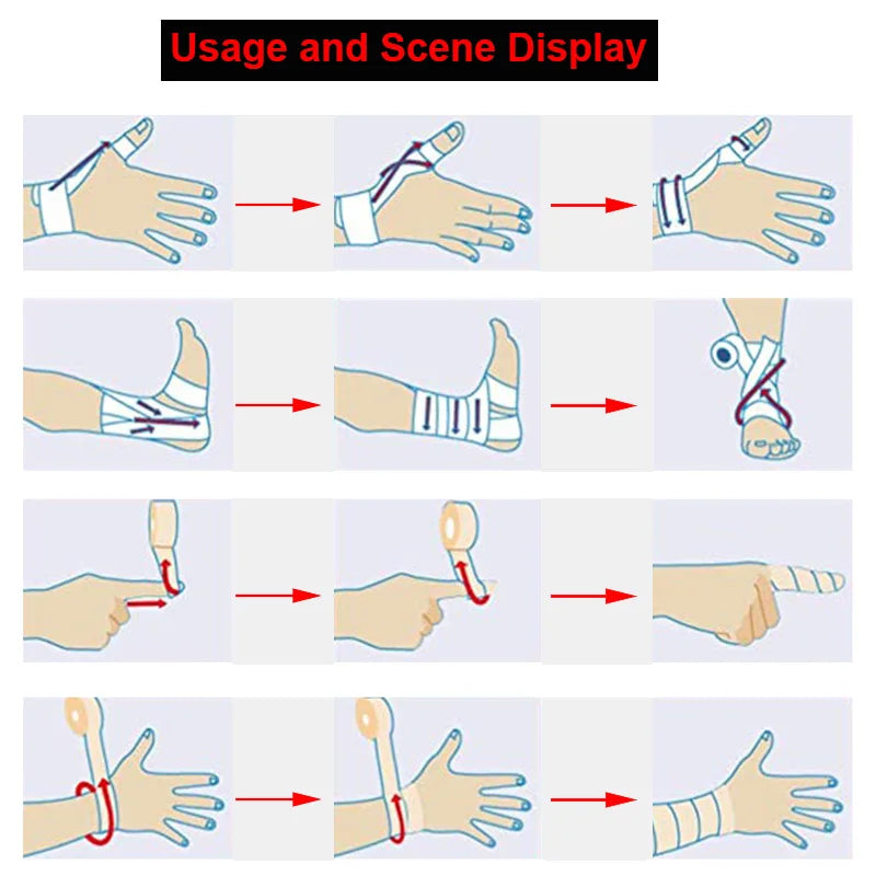 Self-Adhesive Elastic Bandage with Fun Prints (4.8m)