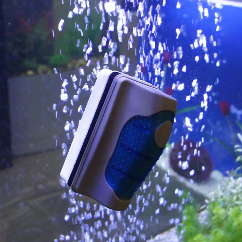 Magnetic Aquarium Glass Cleaner Brush