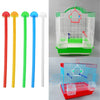 Plastic Bird Cage Perch Stands for Small Birds (5-Pack)