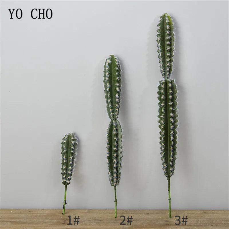 Artificial Cactus Succulent Plant – Lifelike Green Decor