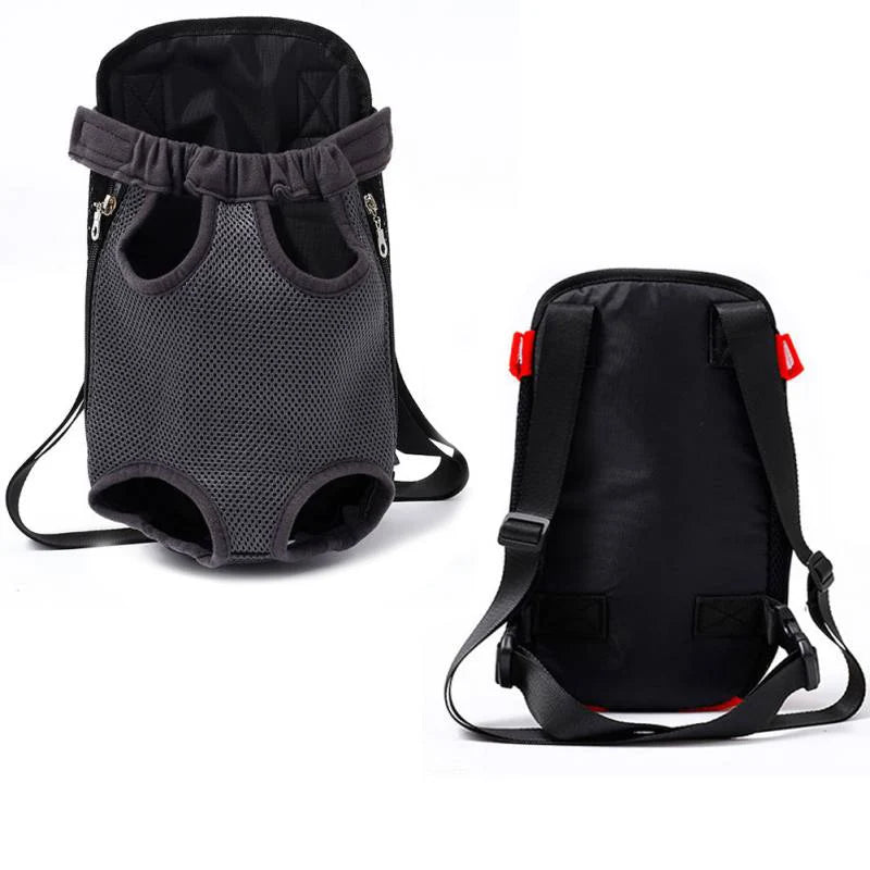 Mochila Transportadora de Mezclilla para Mascotas