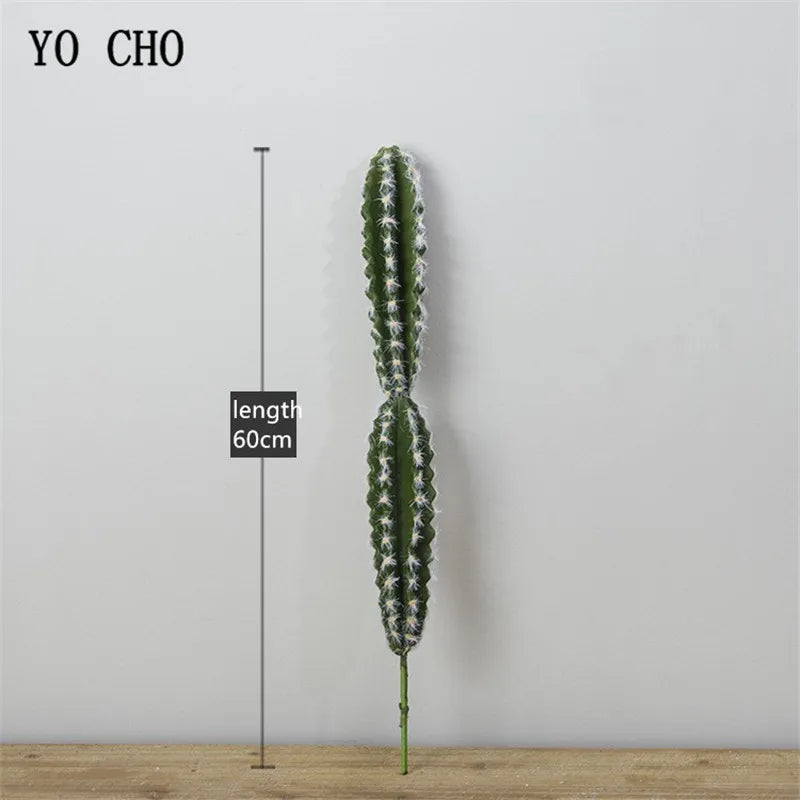 Artificial Cactus Succulent Plant – Lifelike Green Decor