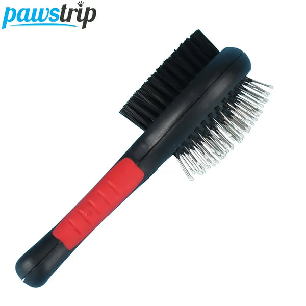 Double Faced Dog Comb Grooming Tool
