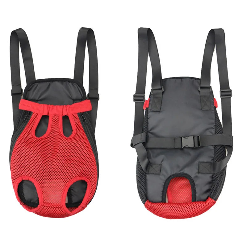 Mochila Transportadora de Mezclilla para Mascotas