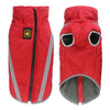 Waterproof Large Dog Coat with Padded Fleece Reflective Jacket