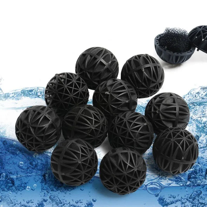 Aquarium Bio Filter Balls with Biological Cotton – 16mm