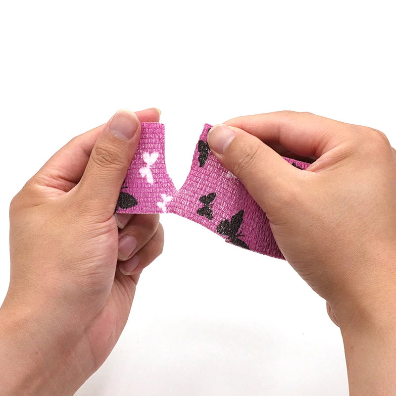Self-Adhesive Elastic Bandage with Fun Prints (4.8m)