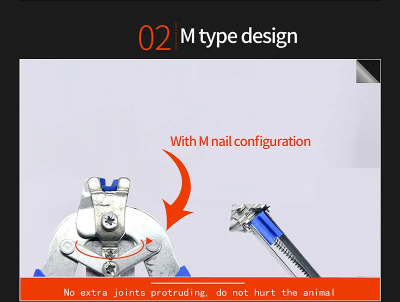كماشة ربط أقفاص الدواجن مع مسامير 600M