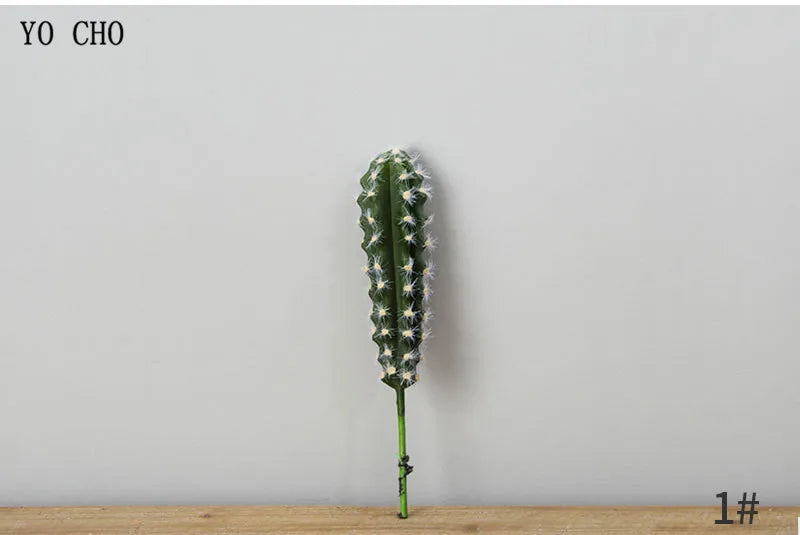 Artificial Cactus Succulent Plant – Lifelike Green Decor