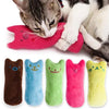 Catnip-Infused Interactive Plush Cat Toy for Chewing and Play