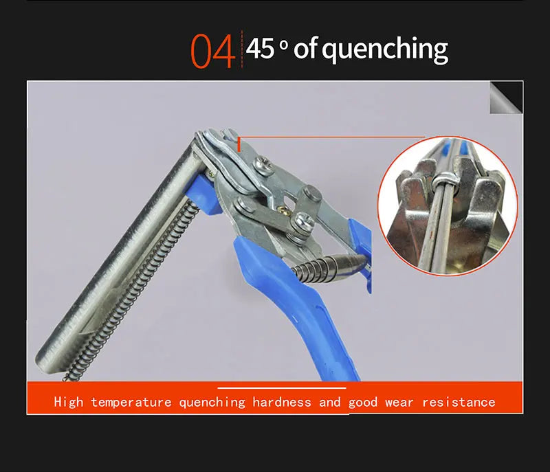 كماشة ربط أقفاص الدواجن مع مسامير 600M