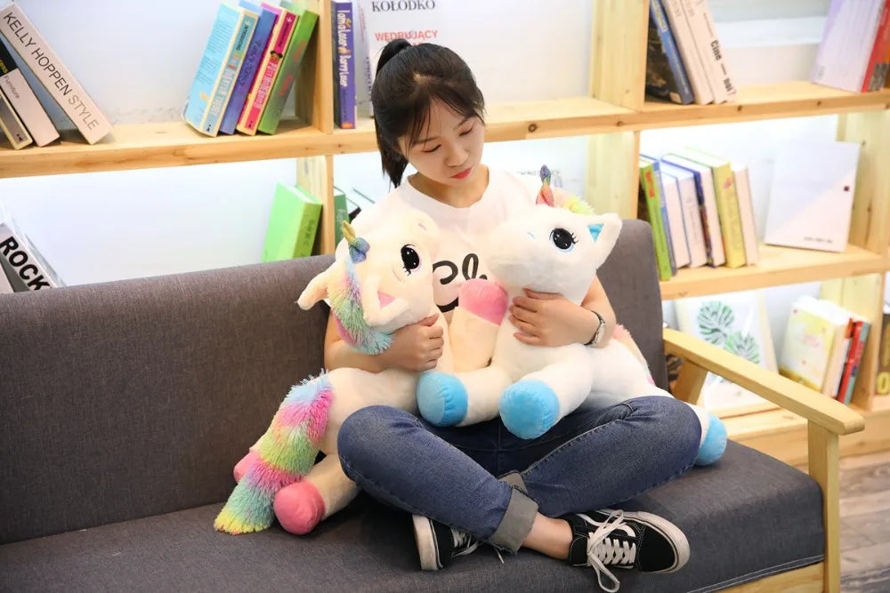 Cuddly Rainbow Unicorn Plush Toy