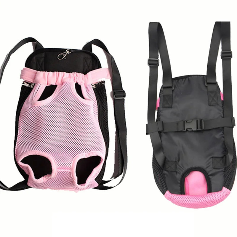 Mochila Transportadora de Mezclilla para Mascotas