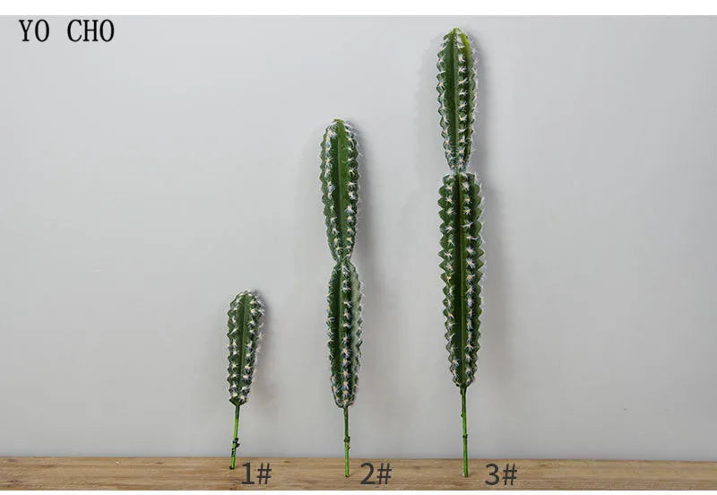 Artificial Cactus Succulent Plant – Lifelike Green Decor