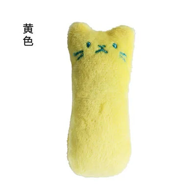 Catnip-Infused Interactive Plush Cat Toy for Chewing and Play
