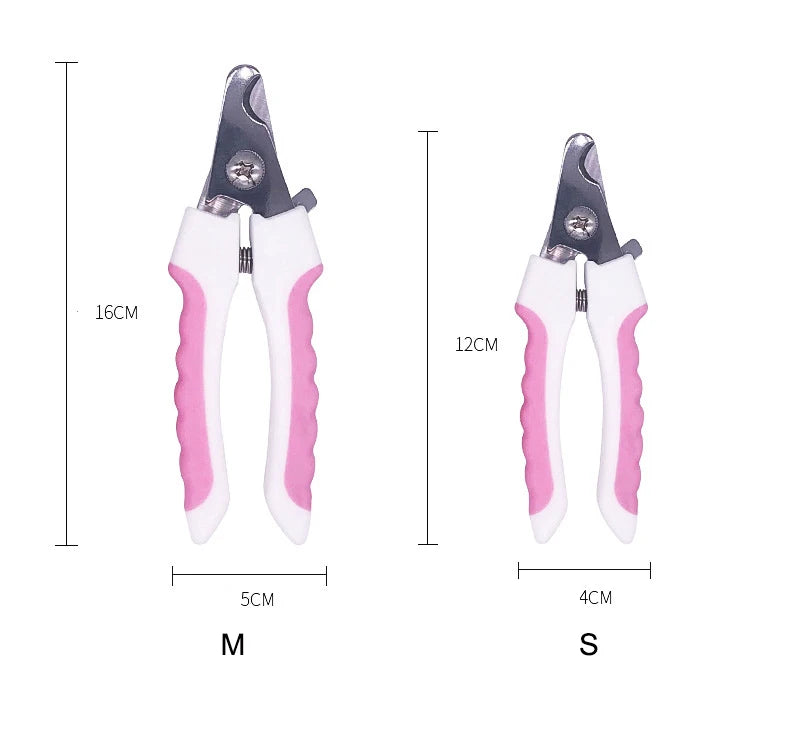 Stainless Steel Pet Nail Clippers for Dogs and Cats