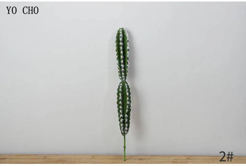 Artificial Cactus Succulent Plant – Lifelike Green Decor