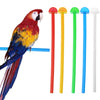 Plastic Bird Cage Perch Stands for Small Birds (5-Pack)