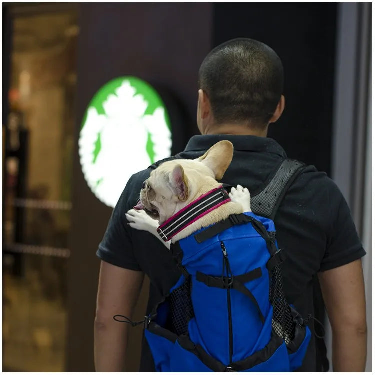 Mochila Transportadora Ventilada para Perros