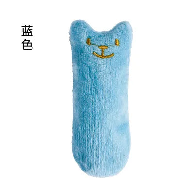 Catnip-Infused Interactive Plush Cat Toy for Chewing and Play