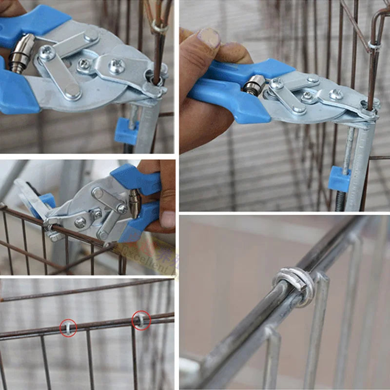 كماشة ربط أقفاص الدواجن مع مسامير 600M