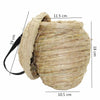 Handwoven Straw Hanging Bird Nest House