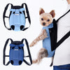 Mochila Transportadora de Mezclilla para Mascotas