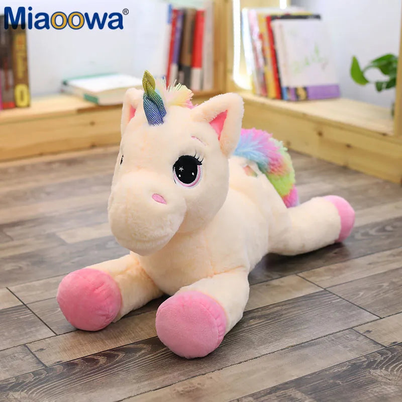 Cuddly Rainbow Unicorn Plush Toy