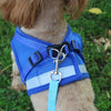 Verstellbares atmungsaktives Mesh-Hundegeschirr mit Leine