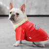 Classic PU Leather Dog Jacket for Small and Medium Breeds