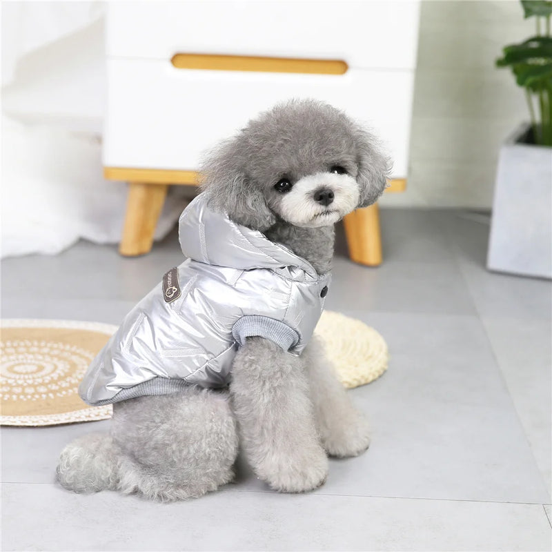 Mono de Invierno Acolchado para Perros Pequeños