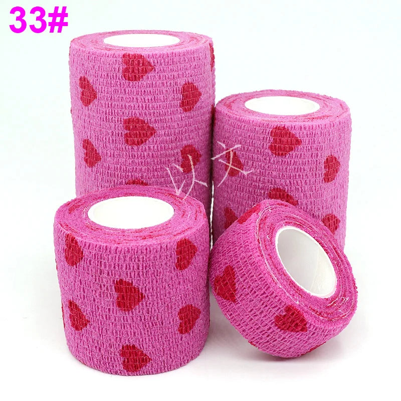 Self-Adhesive Elastic Bandage with Fun Prints (4.8m)