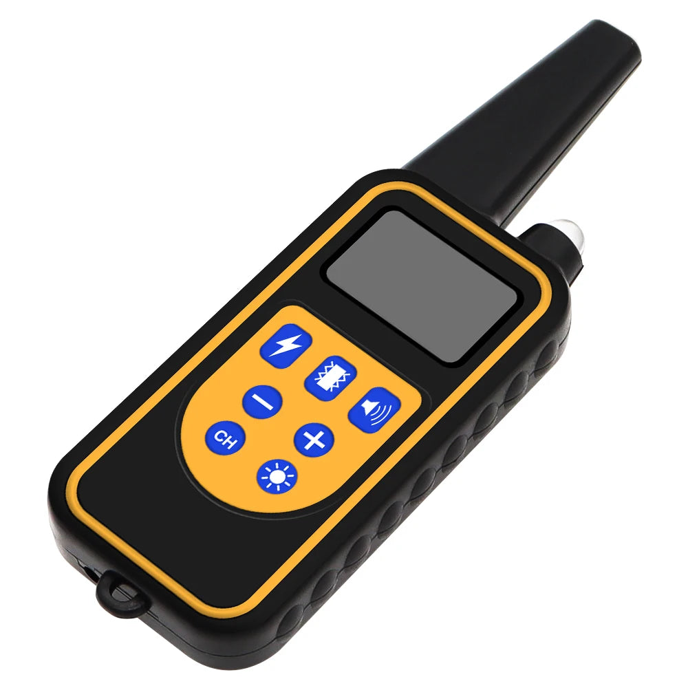 Rechargeable Dog Training Collar with Remote – 800m Range, Waterproof