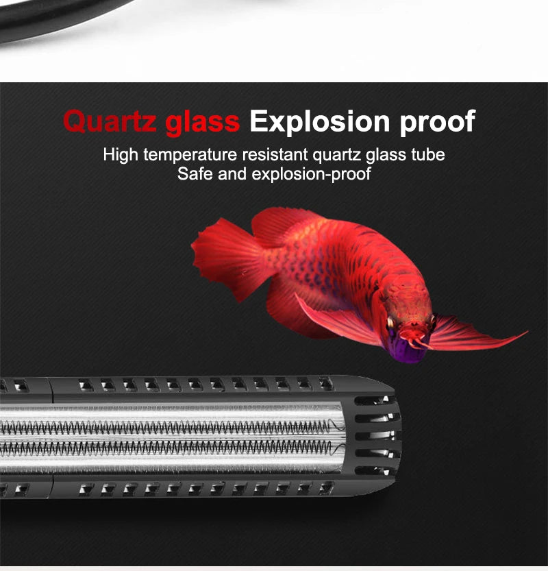 Aquarium Submersible Heater 220V 50-500W with Temperature Control