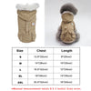 Classic PU Leather Dog Jacket for Small and Medium Breeds