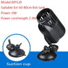 Aquarium Wave Maker with Suction Cup Mount for Water Circulation and Aeration