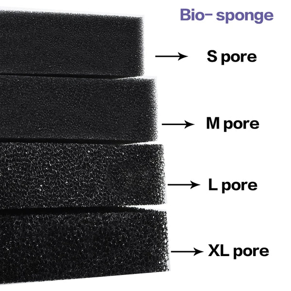 Éponge de filtration biologique pour aquarium