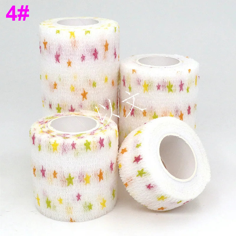 Self-Adhesive Elastic Bandage with Fun Prints (4.8m)