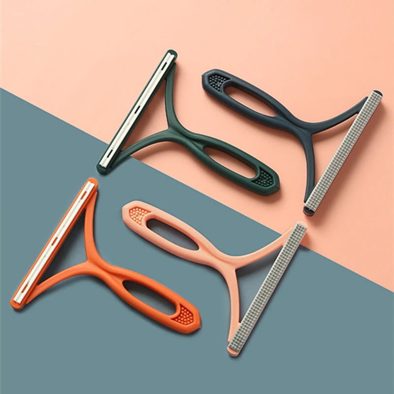 Double-Sided Silicone Pet Hair Remover & Fabric Shaver
