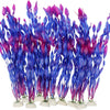 Artificial Aquarium Plants with Ceramic Base